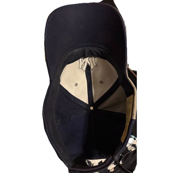 Vintage New York Yankees Baseball Cap Gray White Embroidered Logo - Picture 5 of 7